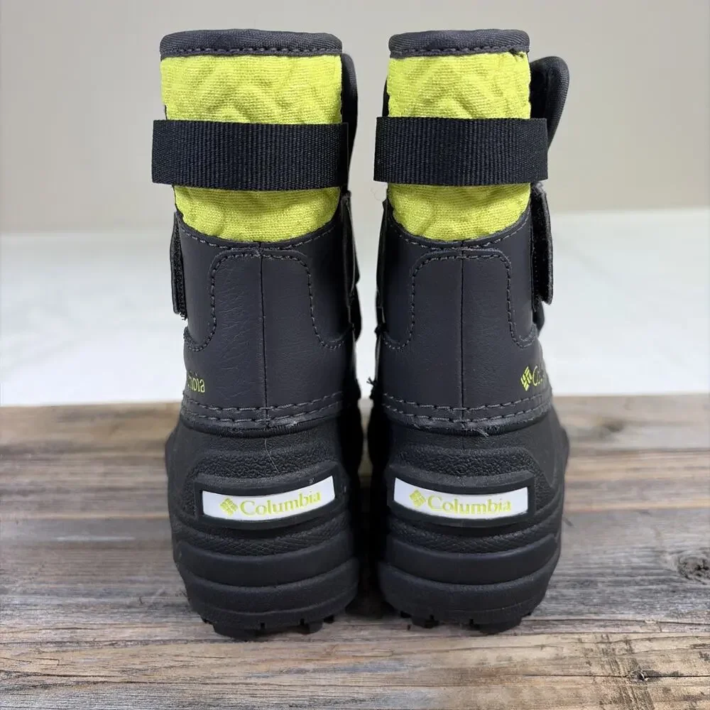 Columbia Bugaboot Celsius Toddler Boots Size 6 Black/Lime Green Bnfts Charity